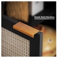 thumbnail image 4 of Sideboard Buffet Cabinet, Modern Accent Cabinet with Storage, Distressed Black, 4 of 7