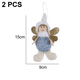 thumbnail image 2 of Adornos navideños, Adornos de árbol de muñecas de ángel, Adornos de duendes artesanales de Navidad Adepaton CPB-CJZ177-3, 2 of 5