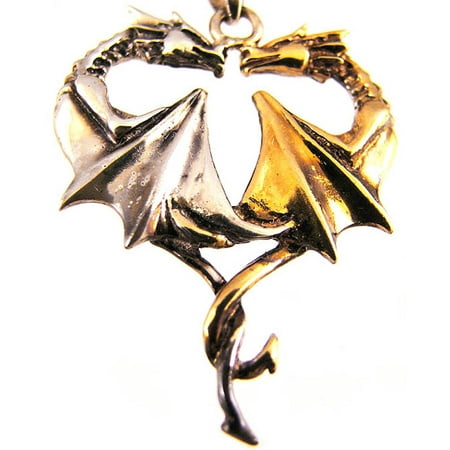 `Dragon Heart` Sterling Silver Pendant / Necklace Love