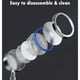 thumbnail image 5 of Cabezal de ducha de metal con aumento de presión, tecnología de refuerzo patentada que garantiza una eficiencia de agua inigualable y un rociado potente, interfaz universal de 4 puntos para una fácil, 5 of 5