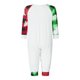 thumbnail image 4 of Pijamas navideños familiares a juego, camiseta de manga larga con estampado de letras y árbol y pantalones a cuadros. Ropa de dormir para estar en casa., 4 of 10