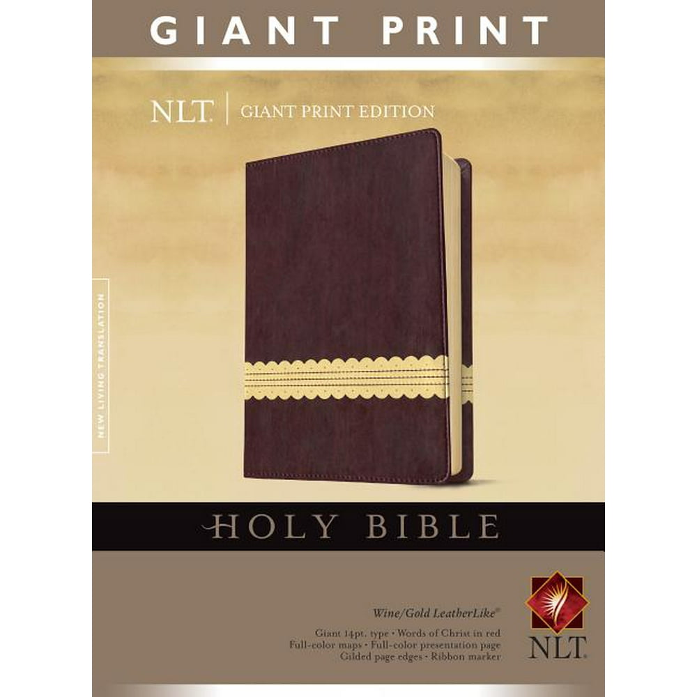 Giant Print BibleNLT (Edition 2) (Hardcover)