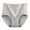 Gray, variant on Alkepwun Teen Girls Period Underwear Menstrual Period Panties High Waist Leak-Proof Cotton Protective Briefs on Clearance