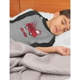 thumbnail image 5 of Tstars Boys Unisex Valentine's Day Love You Set My Heart on Fire Valenine's Gift Idea for Boy 3-4 Sleeve Baseball Jersey Toddler Shirt, 5 of 6