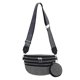 thumbnail image 1 of Bolso en el pecho para mujer Bolsos tipo satchel Bling PU Cuero Moda Chicas Monedero (Plata) Ehuebsd Para Estrenar, 1 of 9