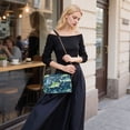 thumbnail image 5 of FORMRS Women Crossbody Purse with Chain Strap Vegan Leather Shoulder Handbag, Sharks Pattern, 5 of 7
