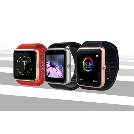 New Design Bluetooth GT08 Smart Watch Square Smartwatches Support SIM Card TF Card Facebook Music Player For Android