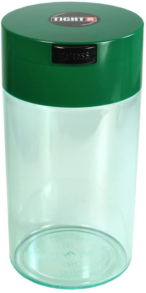Green Tint Cap & Body Tightvac 3 to 12 Oz Vacuum Sealed Storage Container 