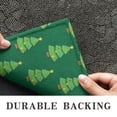 thumbnail image 6 of Green Christmas Tree Pattern Door Rugs,Washable Non Slip Door Mats Indoor,Decorative Door Mats,Entry Mat Indoor for Entrance,Bedroom,Kitchen,Bathroom,16"x24", 6 of 6
