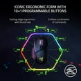 thumbnail image 4 of Razer Basilisk V3 Pro Customizable Wireless Gaming Mouse: Fast Optical Switches Gen-3 - HyperScroll Tilt Wheel - Chroma RGB - 11 Programmable Buttons - Focus Pro 30K Optical Sensor - White, 4 of 7