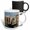 Multicolor, variant on 3drose, Gondolas on the Grand Canal in Venice, Italy - Eu16 Dny0013 - David Noyes, 11oz Two-tone Black Mug