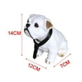 thumbnail image 3 of Langgg Figurines de Chien Drôles de Hochet Accessoires de Poupée Chiot Statue Intérieure Auto, 3 of 9