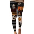 thumbnail image 2 of Halloween Leggings for Women Elastic High Waist Lifting Spooky Print Tights Pants Workout Yoga Pants, 2 of 7