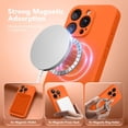 thumbnail image 2 of Magnetic for iPhone 16 Pro Max Case, Compatible with MagSafe, [Full Camera Protection][2 Screen Protectors] Silicone Shockproof Protective Phone Case for iPhone 16 Pro Max 6.9", Blackcurrant, 2 of 9