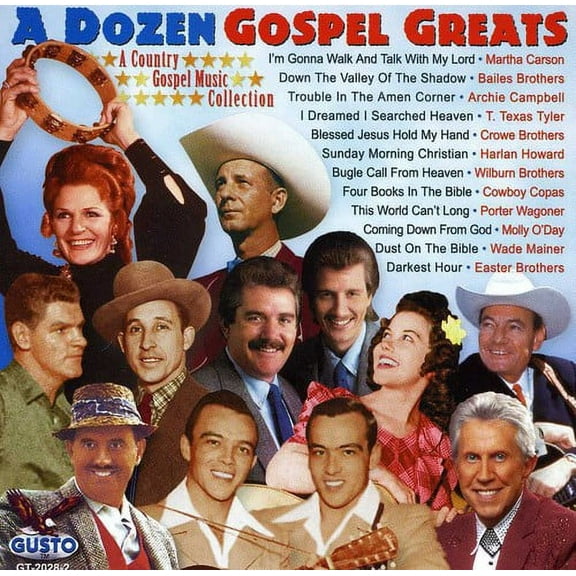 Various Artists - Dozen Gospel Greats / Various - Christian / Gospel - CD