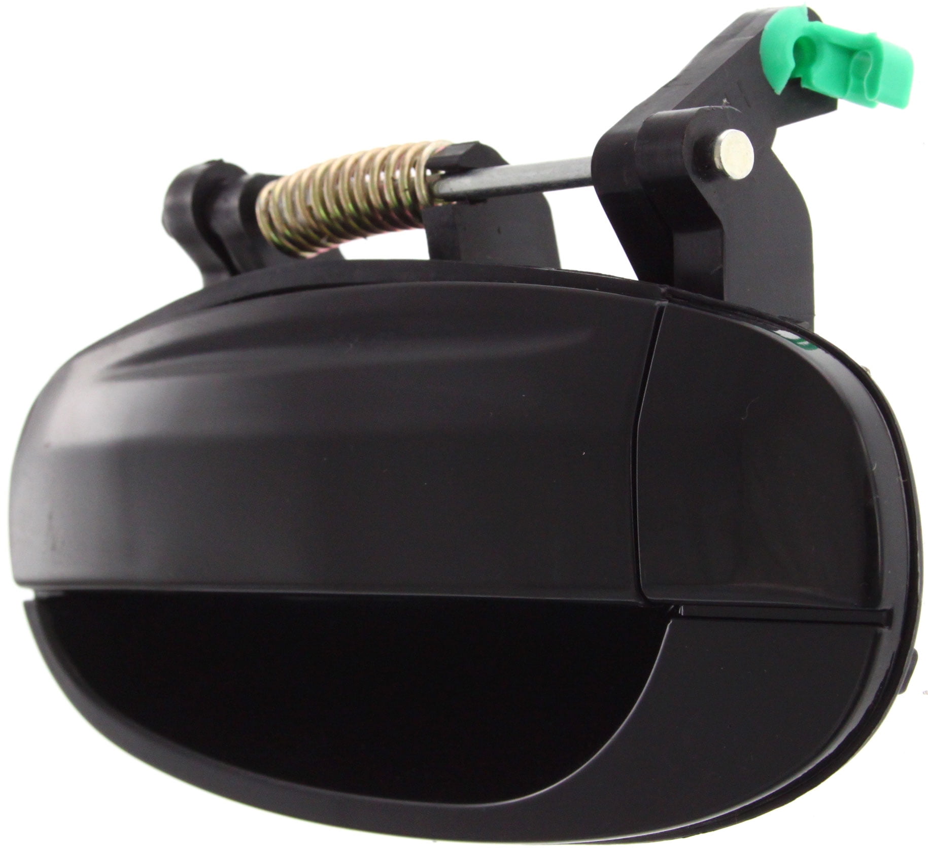 Replacement C491340 Exterior Door Handle Compatible with 2004-2006 Chevrolet Aveo 2009-2010 Pontiac G3 Rear, Left Driver Smooth Black