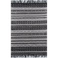 thumbnail image 1 of Momeni OTTO0OTT-2BLK2030 2 x 3 Pi. Otto-2 Rectangle Tapis d'Intérieur et d'Extérieur - Noir, 1 of 1