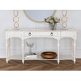 thumbnail image 3 of Sanibel Wood Grand Console Table in Cream, 3 of 6