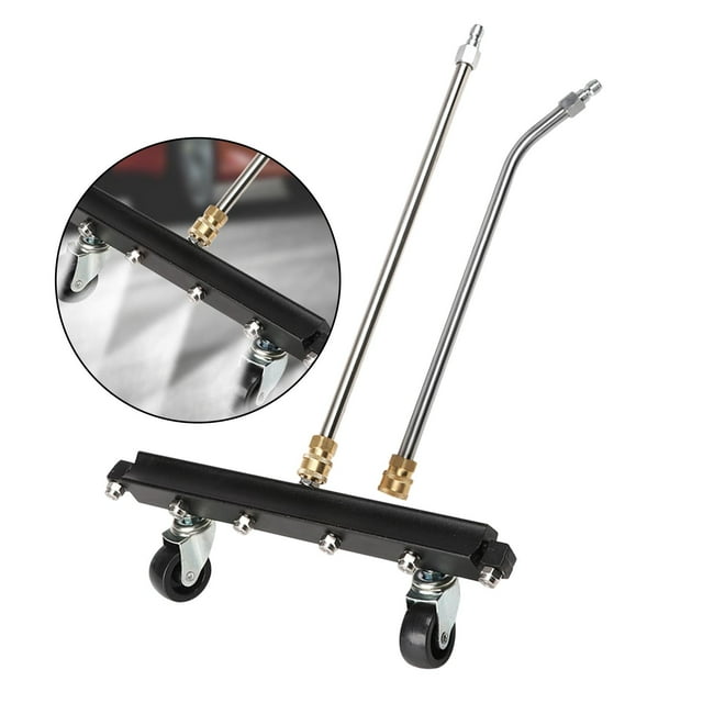 Limpiador de tren de rodaje perfecl de 15 pulgadas para automóviles con 2 varillas de extensión
