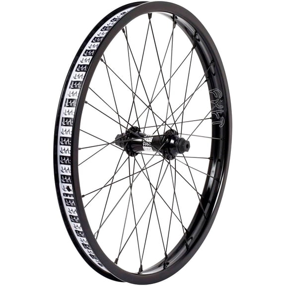 Cult Crew Front Wheel - 20 3/8 x 100mm Rim Brake Black Clincher