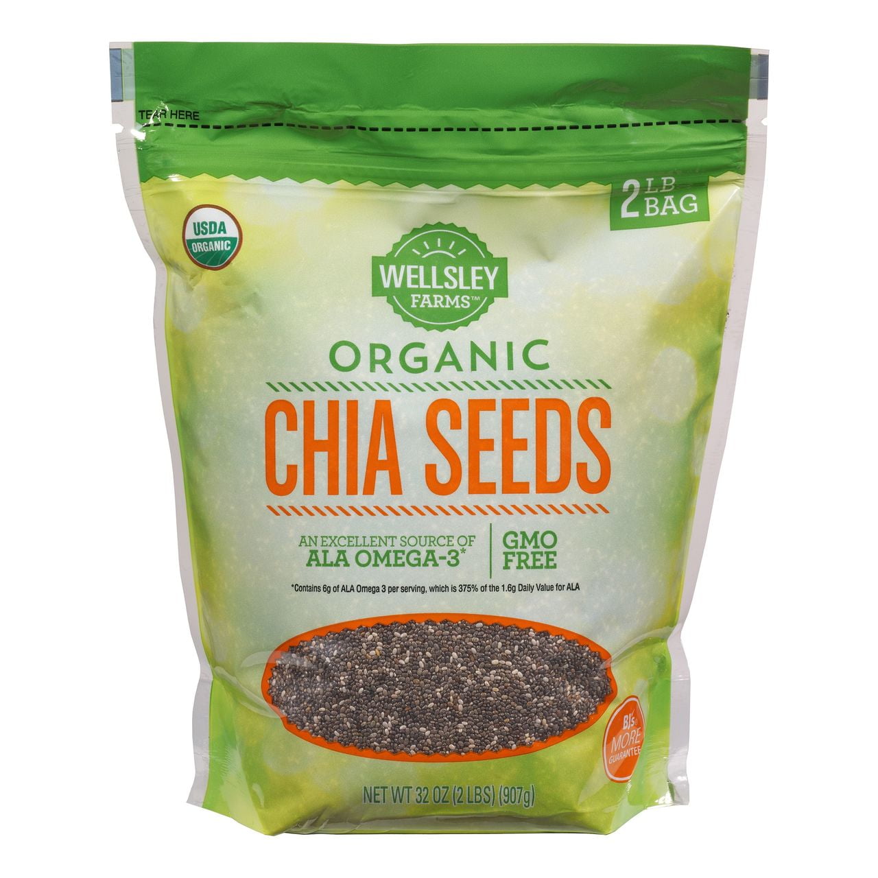Product of Wellsley Farms Organic Chia Seeds 2 lbs.