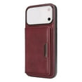 thumbnail image 1 of Klonfd With Foldable Card Holder & Stand For IPhone 17 Pro Wallet Phone With Card Slots Detachable Leather Cover Supports Wireless Charging, 1 of 5