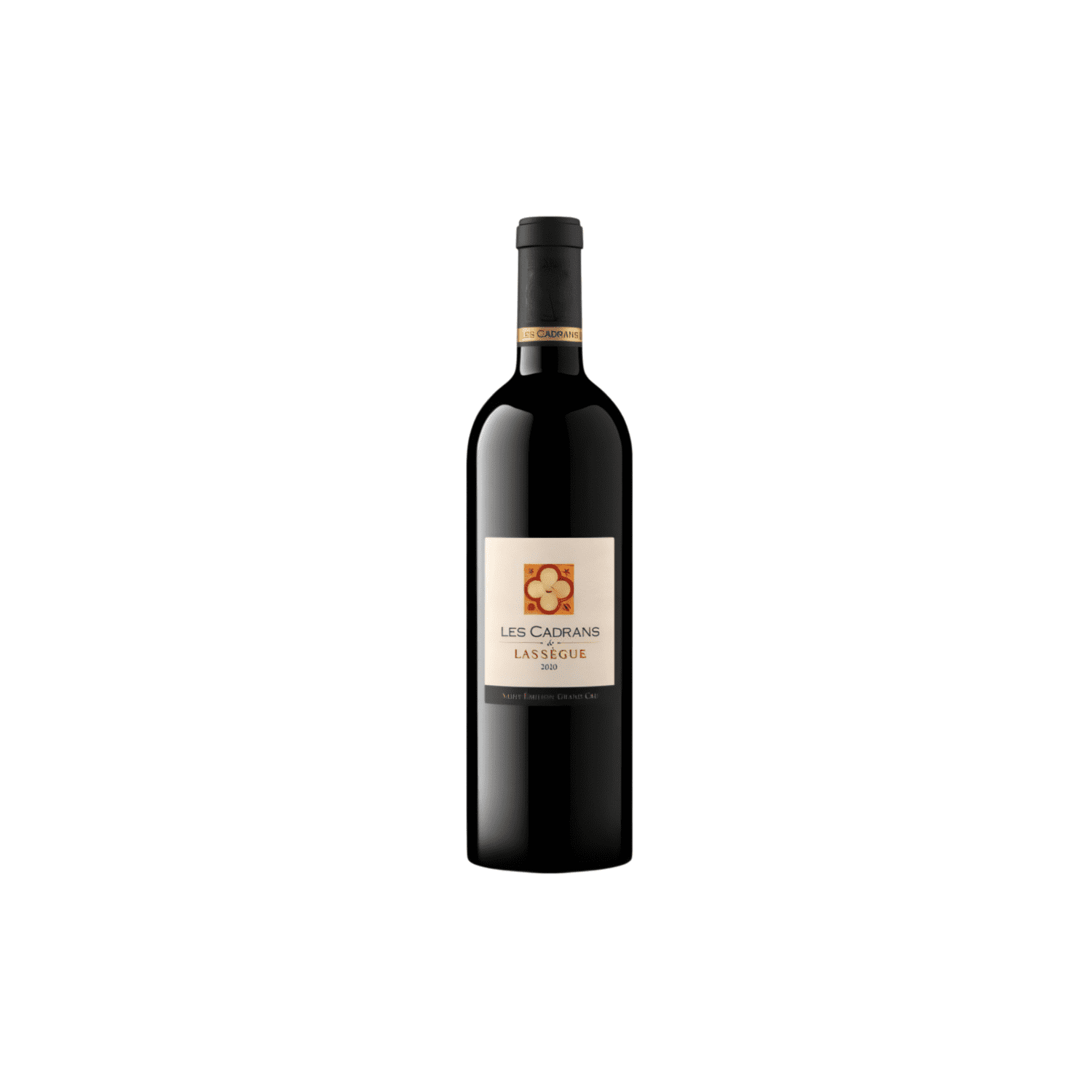 Les Cadrans de Lassegué 2021 Dry Red Blend Wines Bordeaux, 750 ml Glass Bottle Bordeaux 13.5% ABV