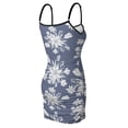 thumbnail image 6 of Ladies Elegant Sling Sleeveless Sexy Dress flowers, 6 of 6
