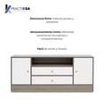 thumbnail image 3 of Mueble De Tv Mesa Modular Rack Pantalla Multifuncional, 3 of 7