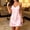 Pink#01, variant on Women's Soft Satin Sleep Dress Camisole Nightgowns Summer Sleeveless V Neck Spaghetti Strap Cami Pajama Dresses Casual Solid Loose Comfy Nightwear Loungewear Nightdress