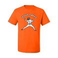 thumbnail image 2 of Wild Bobby, Jesus Saves Baseball Pitcher Reliever, Inspirational/Christian, Men's Graphic Tees, Orange, 5XL, 2 of 3