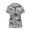 Quilted Sea Turtle & Coastal Elements Pattern, variant on FUIALDOLG Dog Paw Bone Heart Pattern Anti Fade Tennis Shirts for Sport Golf Running, Breathable Golf Polo Tops Stretch Polyester Short Sleeve Golf Shirts for Women