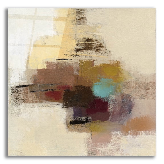 Epic Art 'Morello Cherry Abstract II' by Silvia Vassileva, Acrylic Glass Wall Art, 12"x12"