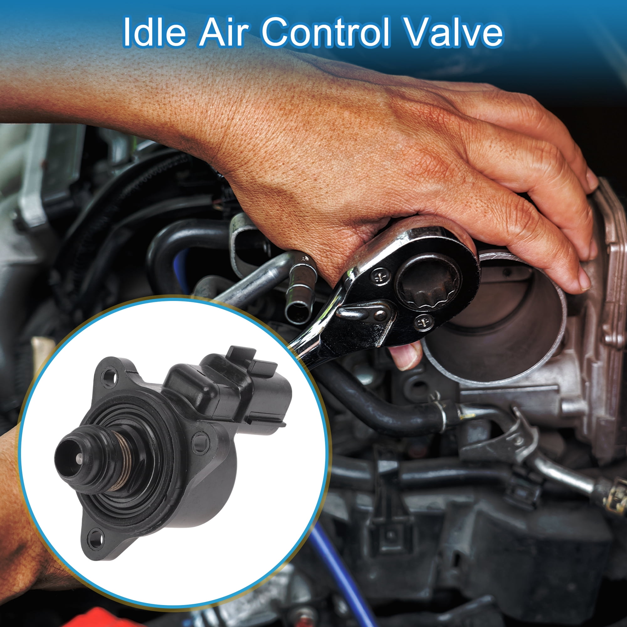 Unique Bargains Car Idle Air Control Valve for Dodge Stratus 2001-2005, for Mitsubishi Lancer 2002-2013 Replace No.MD628319 IACV Idle Motor Idle Air Control Valve