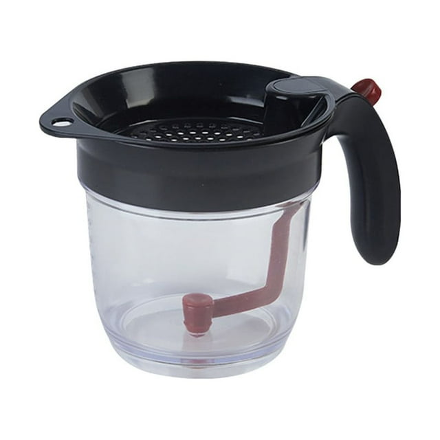 Binwennn Lunch Bowl Collapsible Bowls with Lids Containers to Keep Food Fresh Separator With Bottom Release, Separator With Strainer