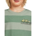 thumbnail image 4 of Minions Boys Short Sleeve Striped Graphic T-Shirt, Sizes 4-18, 4 of 9
