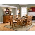 thumbnail image 3 of Bowery Hill Solid Wood 4-Drawers Buffet/Sideboard Server in Warm Amber, 3 of 8