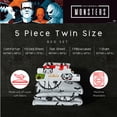 thumbnail image 2 of Juego de ropa de cama Universal Little Monsters Halloween, tamaño doble, 2 of 7