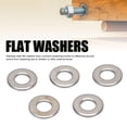 thumbnail image 3 of Screws Flat Washers, Evenly Distribute Pressure Stainless Steel Flat Washers Avoid Scratching Stable  for Industrial Use, 3 of 7