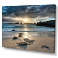 thumbnail image 2 of Designart "Beautiful Porthcothan Bay V" Modern Landscape Beach Wall Decor, 2 of 5