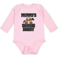 thumbnail image 3 of Inktastic Mommys Skiing Buddy for Kids Boys or Girls Long Sleeve Baby Bodysuit, 3 of 5