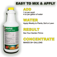 thumbnail image 5 of GGO REVIVE Liquid Fertilizer - Natural, Nutrient-Rich Organic Fertilizer for Plants, Flowers, Crops & Lawns, 32oz, 5 of 6