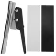 thumbnail image 1 of Guitar Bass Plectrum Pick Punch Metal Maker with 2 Molds DIY Tool Accessory, 1 of 8
