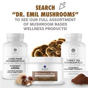 DR. EMIL NUTRITION Elite Turkey Tail Mushroom Plus, 30 Servings, 2 Pk