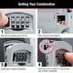 thumbnail image 5 of Caja de Bloqueo de Llave Master Lock Negro con Código para Agentes Inmobiliarios y Propietarios, 5 of 9