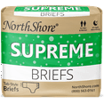 thumbnail image 1 of NorthShore Supreme Tab-Style Briefs, Green, Medium, Pack/15, 1 of 7