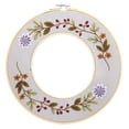 thumbnail image 1 of Coofit Embroidery Starter Kit DIY Floral Pattern Embroidery Set Cross Stitch Kit, 1 of 10