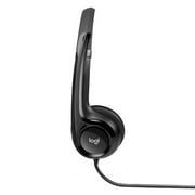 Logitech H390 Wired Headset Stereo USB Headset with Noise Reduction Microphone Ergonomic Headset for Voice Call Conference