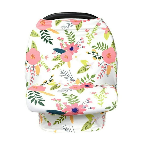 Felwors Stroller Cover Windproof Cover Lactation Towel Windscreen 4 In 1 Cover Lactation FIG Leaf
