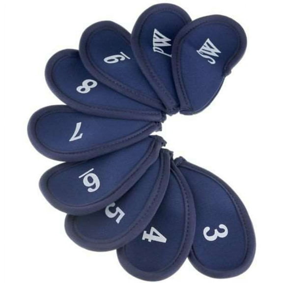 Proactive Golf Neoprene Iron Cover Set Navy